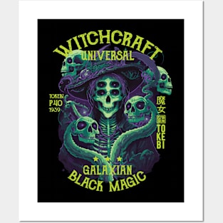 Galaxian Witchcraft Black Magic Posters and Art